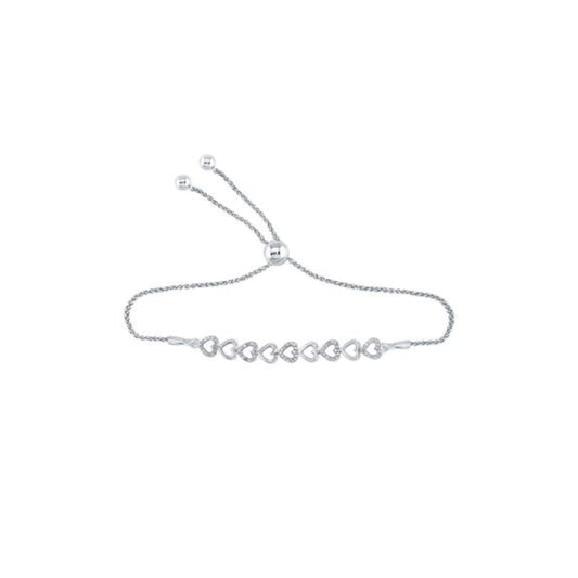 HEARTS DIAMOND BRACELET