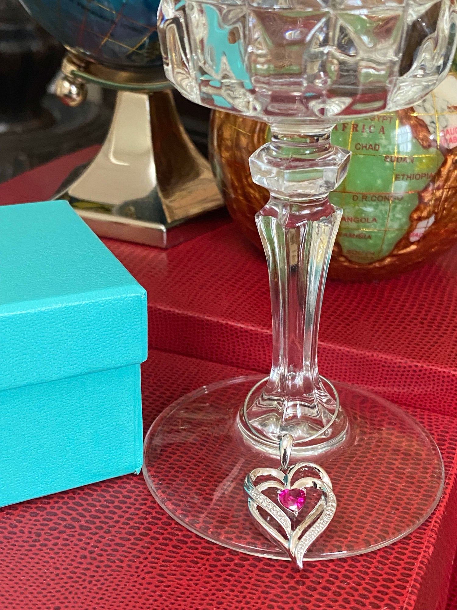 SNOW FLAKE Wine Charm Diamond - MIKING LLC